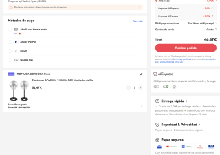 2 Unidades Ventilador Electrotek ROMUGA de Pie a solo 46,47€