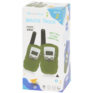 Silvergear walkie-talkie-set voor €12,99 bij de Action