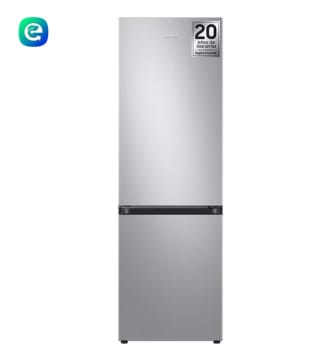 SAMSUNG Frigorífico Bespoke Silver 1,85m Clasificación energética C y Smart AI - RB34C600CSA/EF