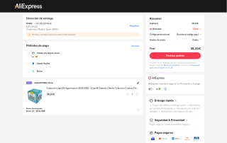 Colección cromos Liga EA Hypermotion 2024 2025 caja 50 sobres Panini por 35,33€