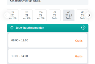 Gratis bezorging van je boodschappen op diverse datums bij de AH
