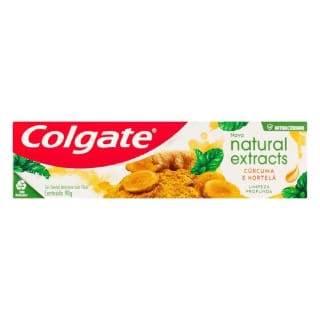 Creme Dental da Colgate Natural Extracts de 90g - R$ 5,49