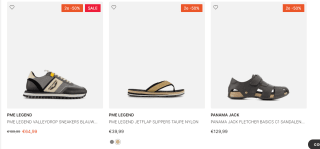 50% korting op het 2de paar schoenen bij Ziengs