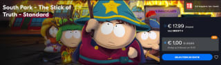 South Park - The Stick of Truth Standard voor €1 via Ubisoft