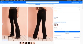 Jeans Vuelos En Bota por solo $11.990