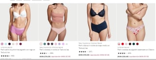 Victoria Secret: rebaja en pantis y tangas