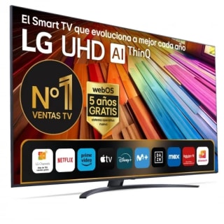 TV LED 75" LG 75UT81006LA, 4K UHD, a5 Gen7, Smart TV + cupón 139,80€ por 699€