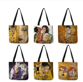 Bolso de mano de lino para por solo 4,13€