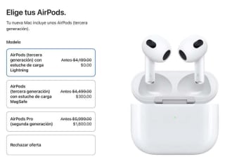 AirPods Gratis al comprar en Apple