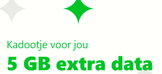5 GB extra data voor KPN klanten