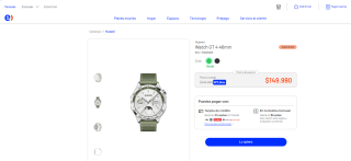 Huawei Smartwatch GT 4 46mm por $149.990