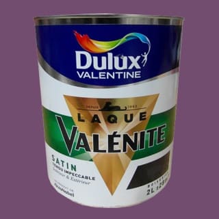 Pot de laque Valénite Dulux Valentine - Satin Prune à 18€