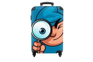 30% korting op koffer met eigen foto bij NoBoringSuitcases