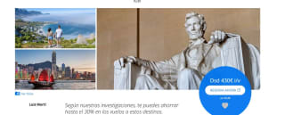 Vuelos i/V al extranjero desde 430€