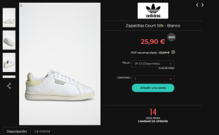 Adidas hasta 75% + 10€ EXTRA en tus compras ofertazas locas