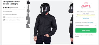 Chaqueta de Moto Course 1.5 por 36,99€
