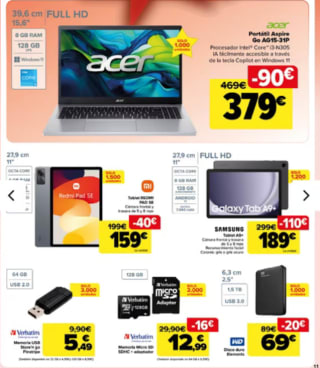 Superchollos Electrónica Folleto Carrefour hasta 10 Octubre 2024