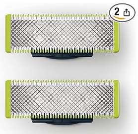 2 paquets de 2x2 lames Philips OneBlade antifriction à 21,99€