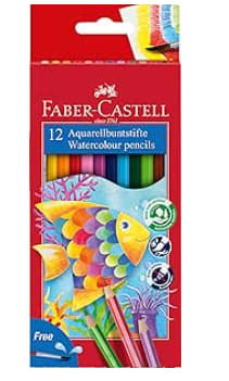 12 Lapices de Colores Faber-Castell por 2.08€