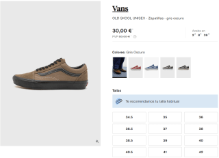 Zapatillas Vans Old Skool por 30€