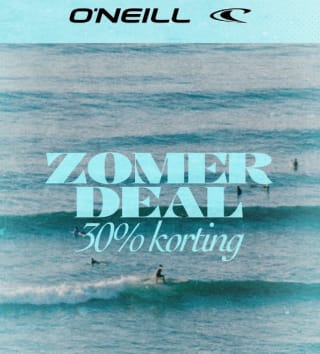 30% korting op alles (ook sale!) bij O'Neill