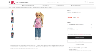 Muñeca Nancy un día chic por 12,48€