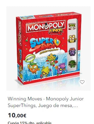 Recopilación Juego de mesa Monopoly desde 5€