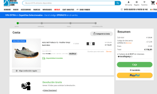 Zapatillas Asics Gel Trabuco 12 por solo 116,91€