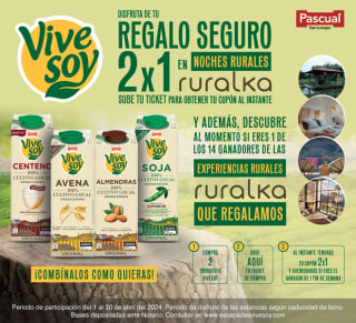 2x1 en Noches rurales Ruralka