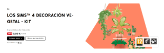 Gratis Los Sims 4 Kit Decoración Vegetal