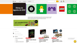 25% de descuento en LEGO