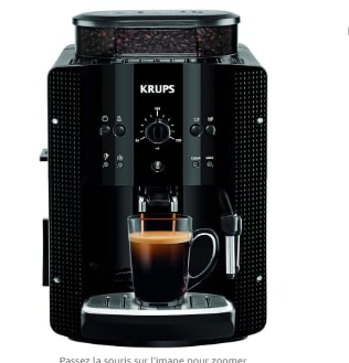 Machine à café à grain Krups Essential noire à 224,99€