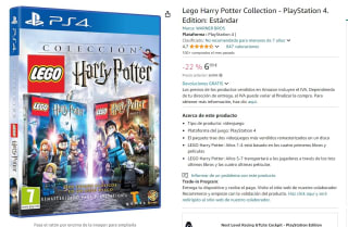 Lego Harry Potter Collection PS4 por 6,99€