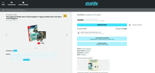 Preventa Figura Amiibo Link TLOZ y Zelda tears of the kingdom por 74,95€