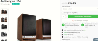 Audioengine HD4 Wireless Bluetooth Speakers voor €349 bij Wifimedia