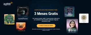 3 meses gratis de audiolibros en Audible