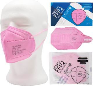 Pack de 20 mascarillas Ffp2 homologadas por 5,99€