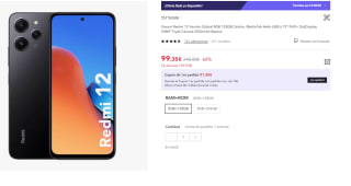 Xiaomi Redmi 12 Versión Global 8GB+128GB por 99.35€ (Cuenta Nueva 87.35€)