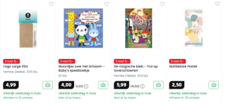 2 boeken voor €5 uit selectie bij Boekenvoordeel