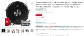 Ofertazas hasta 77% descuento en robot aspiradores precios muy bajos
