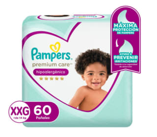 Pañales XXG 60 Unidades Premium Care por $29.990
