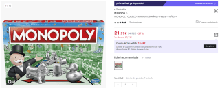 Festival de marcas Hasbro hasta 60% + 10% EXTRA descuento en Miravia