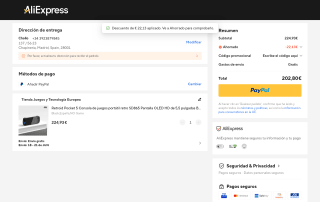 Retroid Pocket 5 consola juegos portátil SD865 OLED por 202,80€