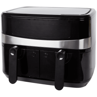 Home Essentials Dubbele AirFryer 2 x 3,6 liter voor €69,95 bij Action