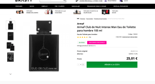 Club de Nuit Intense Man Armaf Eau de Toilette Hombre 105ml por 25,01€