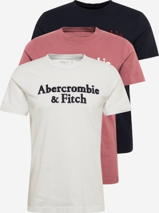 Pack 3 camisetas Abercrombie & Fitch por 27,90€