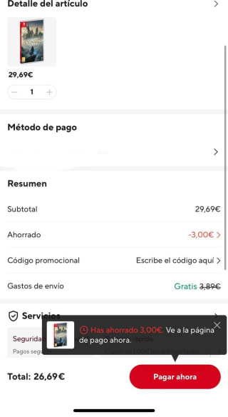 Videojuego Warner Bros Hogwarts Legacy - Nintendo por 26,69€