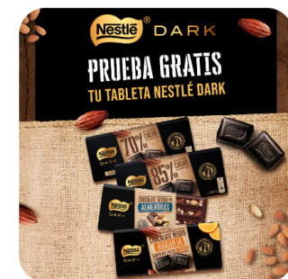 Prueba las nuevas variedades Nestlé Dark gratis (reembolso)
