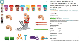 Play-Doh Super Stylist-kapsalon voor €9,98 bij Amazon NL