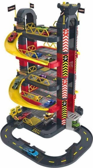 Wheellious Parkeergarage met 5 autootjes voor €39,95 bij Dagknaller